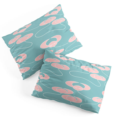 Mirimo Pink Lotus Pillow Shams