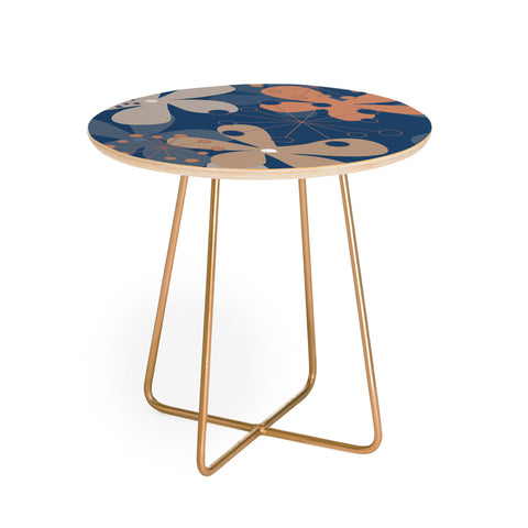 Mirimo PopBlooms Blue Round Side Table
