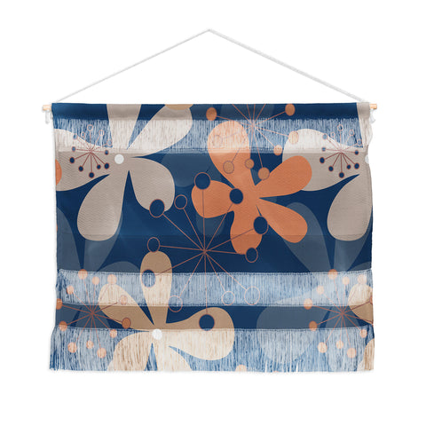 Mirimo PopBlooms Blue Wall Hanging Landscape