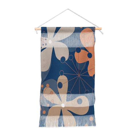 Mirimo PopBlooms Blue Wall Hanging Portrait