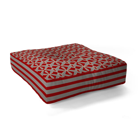 Mirimo Provencal Rouge Floor Pillow Square