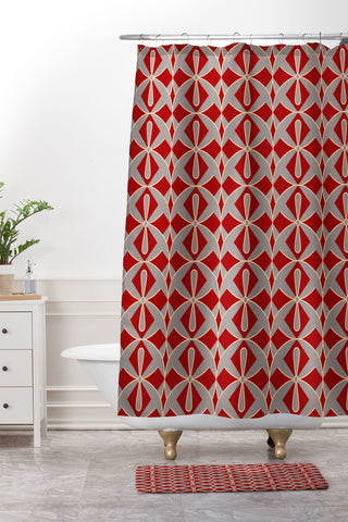 Mirimo Provencal Rouge Shower Curtain And Mat