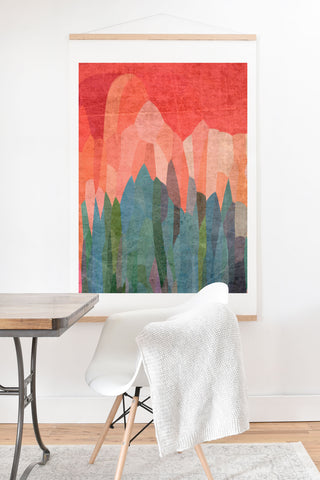 Mirimo Redhills Art Print And Hanger