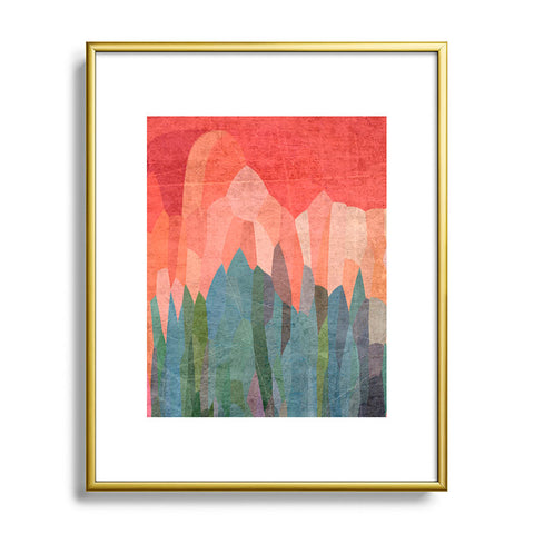 Mirimo Redhills Metal Framed Art Print