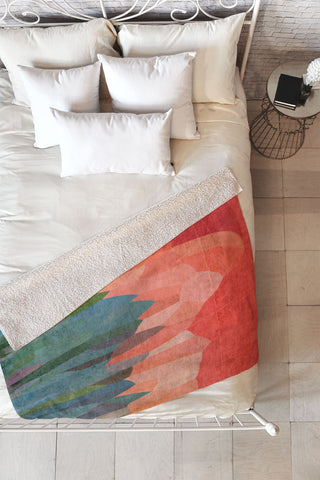 Mirimo Redhills Fleece Throw Blanket