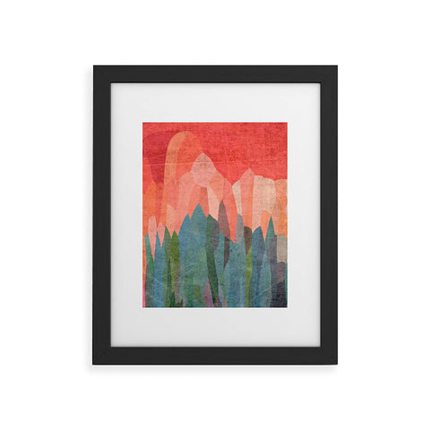 Mirimo Redhills Framed Art Print