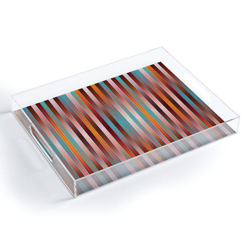 Mirimo Reflection Stripes Acrylic Tray