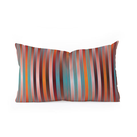 Mirimo Reflection Stripes Oblong Throw Pillow