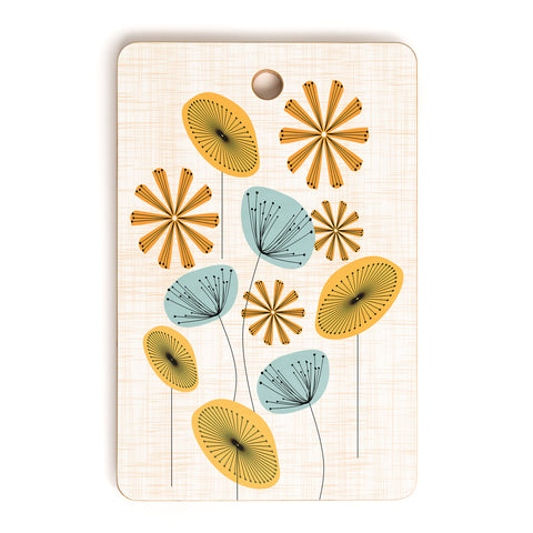Mirimo Retro Floral Bunch Cutting Board Rectangle
