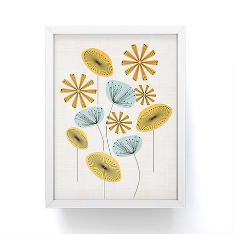 Mirimo Retro Floral Bunch Framed Mini Art Print