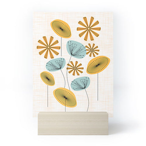 Mirimo Retro Floral Bunch Mini Art Print