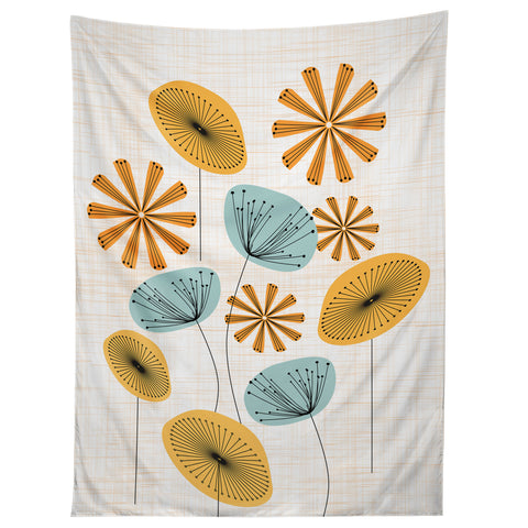 Mirimo Retro Floral Bunch Tapestry