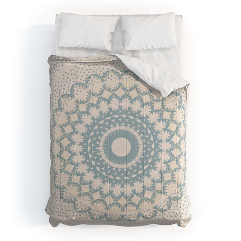 Mirimo Rustic Mandala Light Blue Comforter