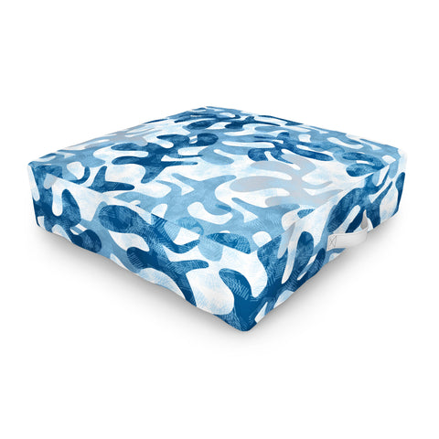 Mirimo Shibori Indigo Outdoor Floor Cushion