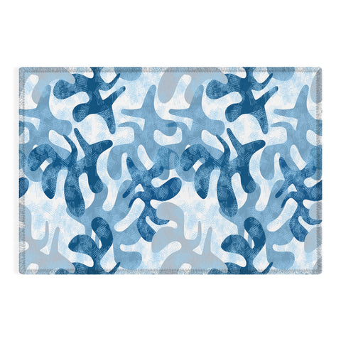Mirimo Shibori Indigo Outdoor Rug