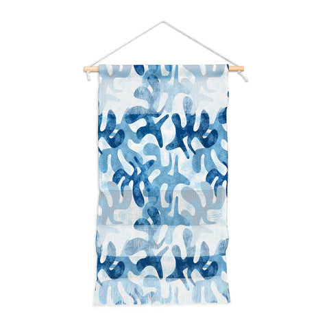 Mirimo Shibori Indigo Wall Hanging Portrait