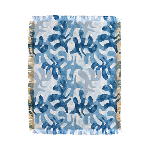 Mirimo Shibori Indigo Throw Blanket