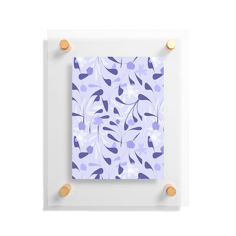 Mirimo Spring Sprouts Very Peri Floating Acrylic Print