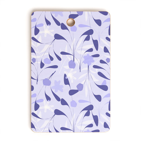 Mirimo Spring Sprouts Very Peri Cutting Board Rectangle