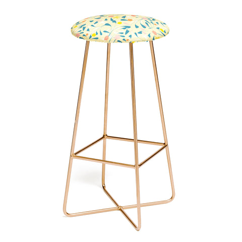 Mirimo Spring Sprouts Yellow Bar Stool
