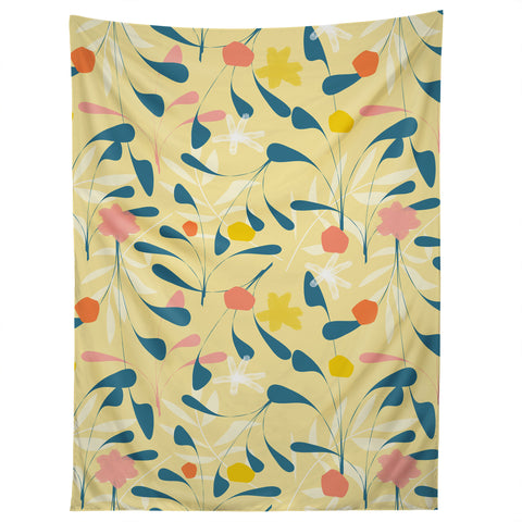 Mirimo Spring Sprouts Yellow Tapestry