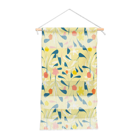 Mirimo Spring Sprouts Yellow Wall Hanging Portrait