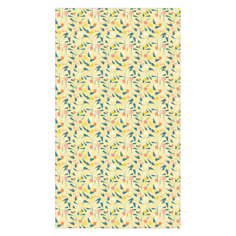 Mirimo Spring Sprouts Yellow Tablecloth
