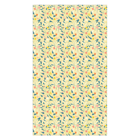 Mirimo Spring Sprouts Yellow Tablecloth