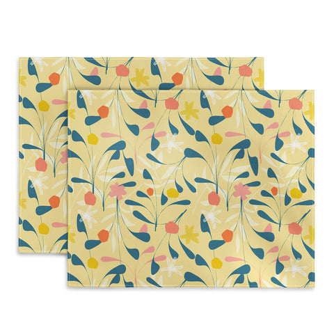 Mirimo Spring Sprouts Yellow Placemat