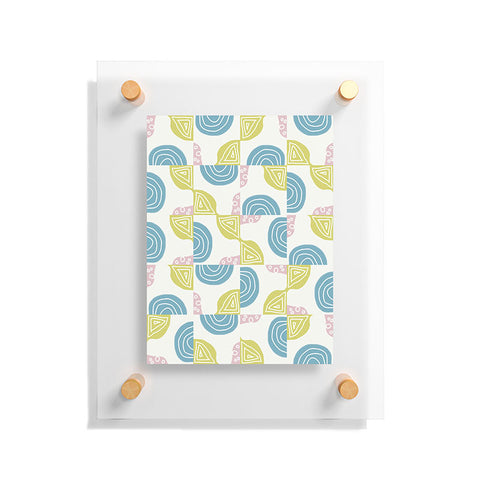 Mirimo Spring Tiles Floating Acrylic Print