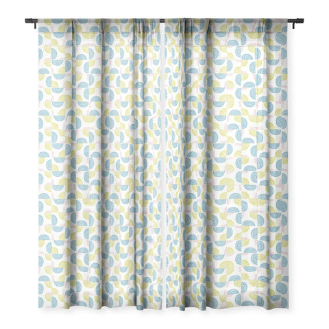 Mirimo Spring Tiles Sheer Window Curtain
