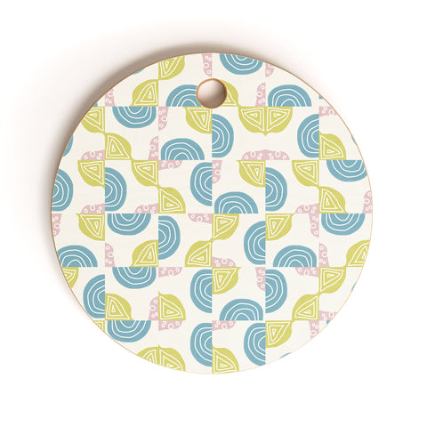 Mirimo Spring Tiles Cutting Board Round