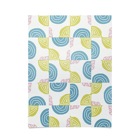 Mirimo Spring Tiles Poster