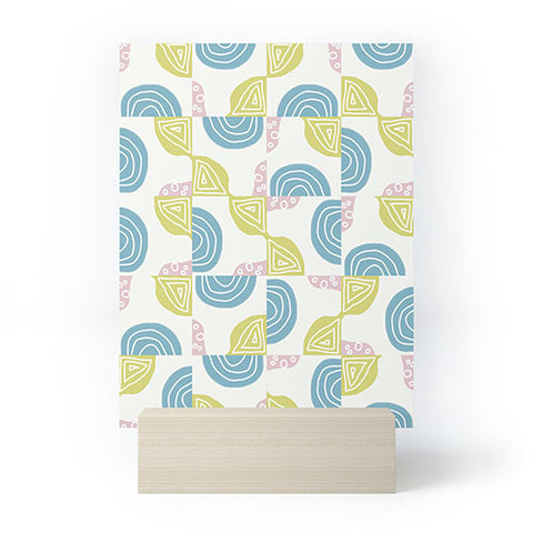 Mirimo Spring Tiles Mini Art Print