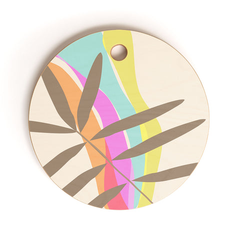 Mirimo Stream Of Colour Cutting Board Round