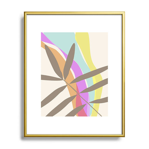 Mirimo Stream Of Colour Metal Framed Art Print