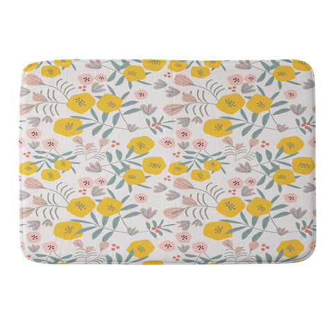 Mirimo Summer Flor Memory Foam Bath Mat