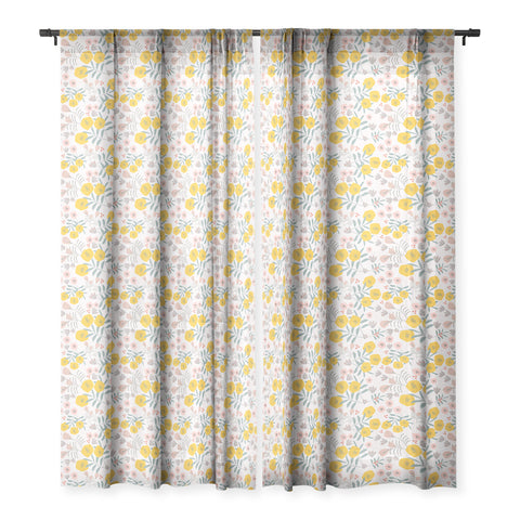 Mirimo Summer Flor Sheer Window Curtain