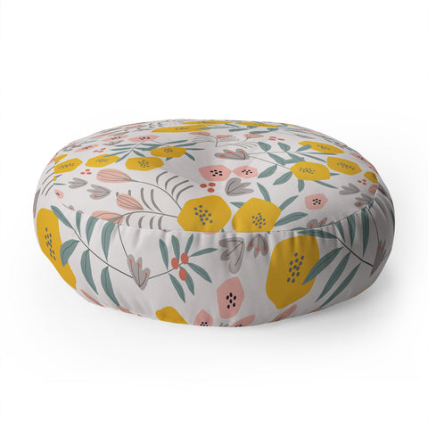Mirimo Summer Flor Floor Pillow Round