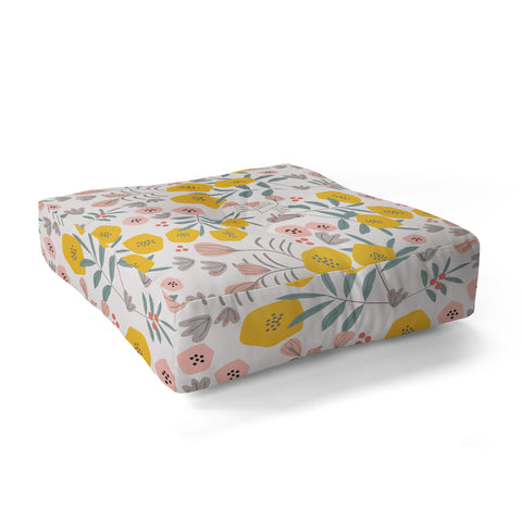 Mirimo Summer Flor Floor Pillow Square