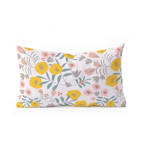 Mirimo Summer Flor Oblong Throw Pillow
