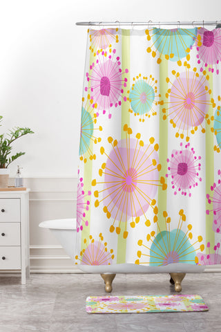 Mirimo Summer Glory Shower Curtain And Mat