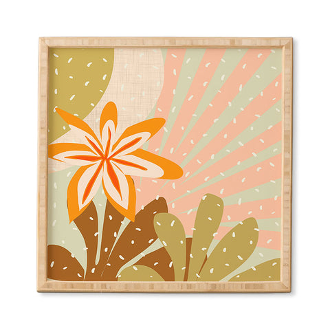 Mirimo Sunrise in Desert Framed Wall Art