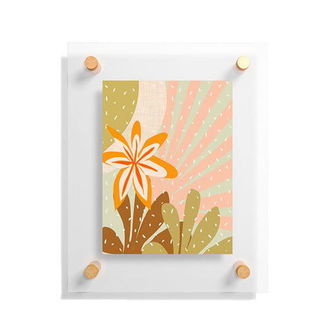 Mirimo Sunrise in Desert Floating Acrylic Print