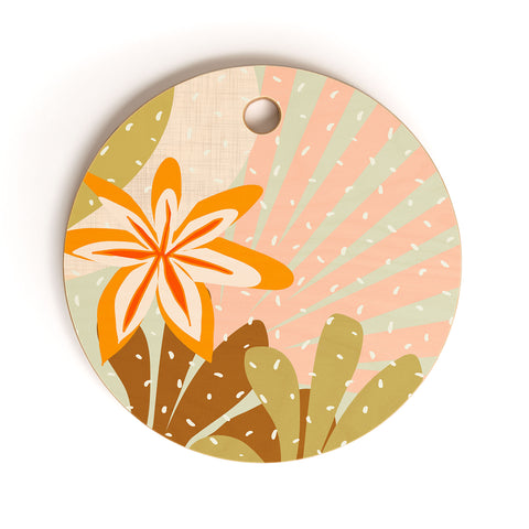 Mirimo Sunrise in Desert Cutting Board Round