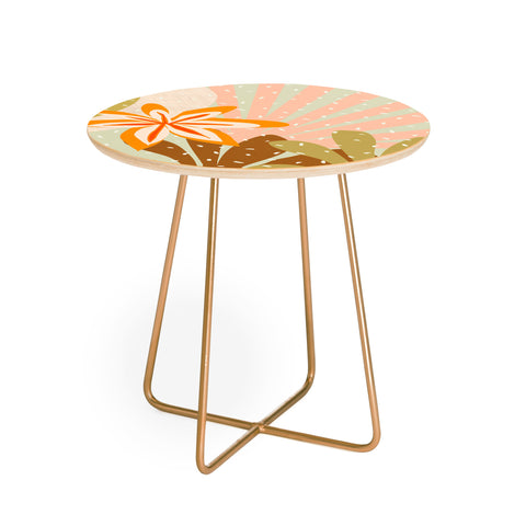 Mirimo Sunrise in Desert Round Side Table