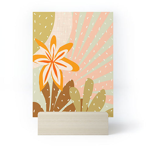 Mirimo Sunrise in Desert Mini Art Print