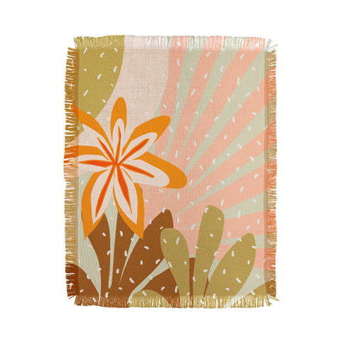 Mirimo Sunrise in Desert Throw Blanket
