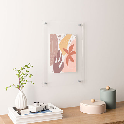 Mirimo Terracotta Blooms Floating Acrylic Print