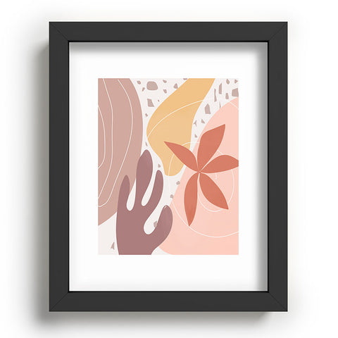 Mirimo Terracotta Blooms Recessed Framing Rectangle